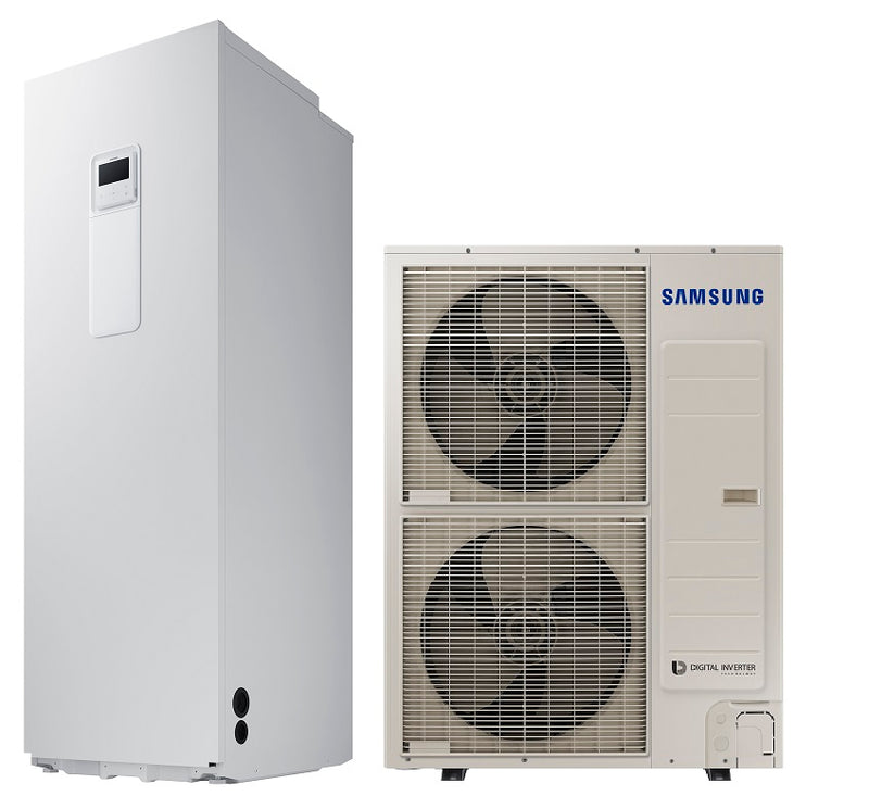 Samsung Monoblock Warmtepomp 12kW met indoorunit van 200Liter 1-fase - Koelslim